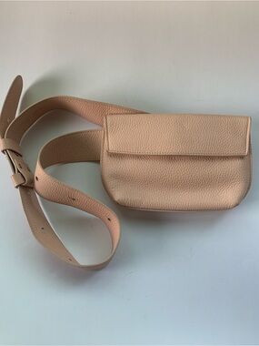 Yvonne Kone Yari Pink 2.0 Leather Belt Bag/Crossbody